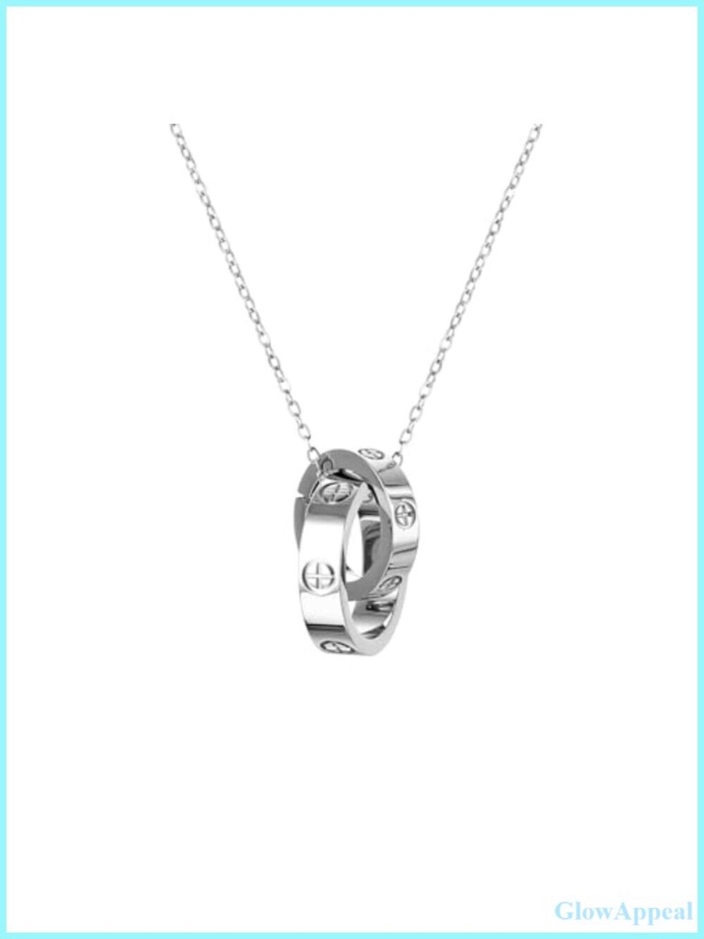 18K Gold Stainless Steel Cross Pendant Necklace with Extender